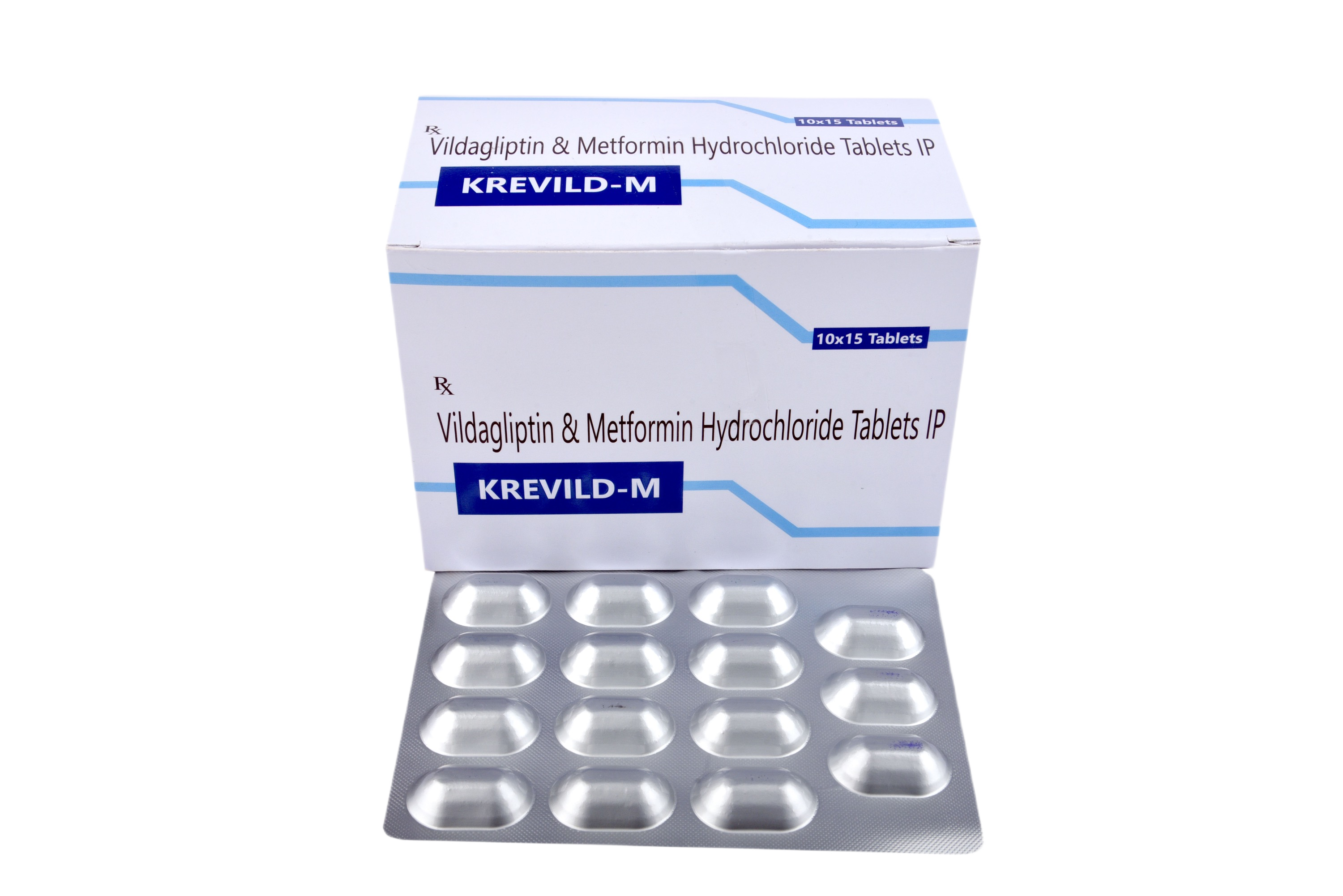 Krevild - Metformin 500mg + Vildagliptin 50mg Combination for Type 2 Diabetes